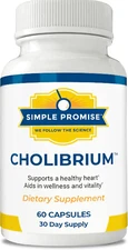 Simple Promise - Cholibrium - Mushroom Supplement with Lions Mane - Heart and Ch