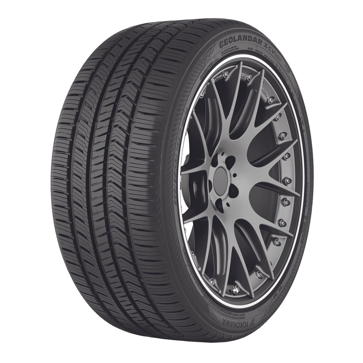 4 New Yokohama Geolandar X-cv G057 - 265/60r20 Tires 2656020 265
