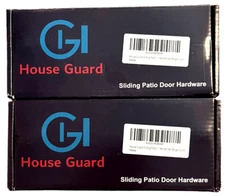 Sliding Patio Door Hardware By House Guard - Beige - 1006 Series - LOT of 2