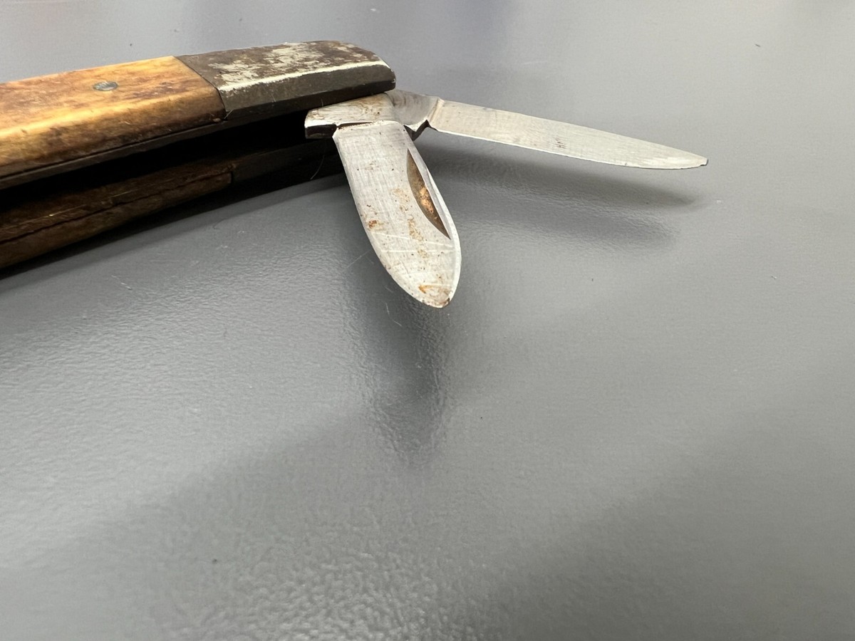 VINTAGE AMERICAN BLADE AB-20 CHATT. TN. SMOOTH BONE WHITTLER VINTAGE AMERICAN BLADE AB-20 CHATT. TN. SMOOTH BONE WHITTLER