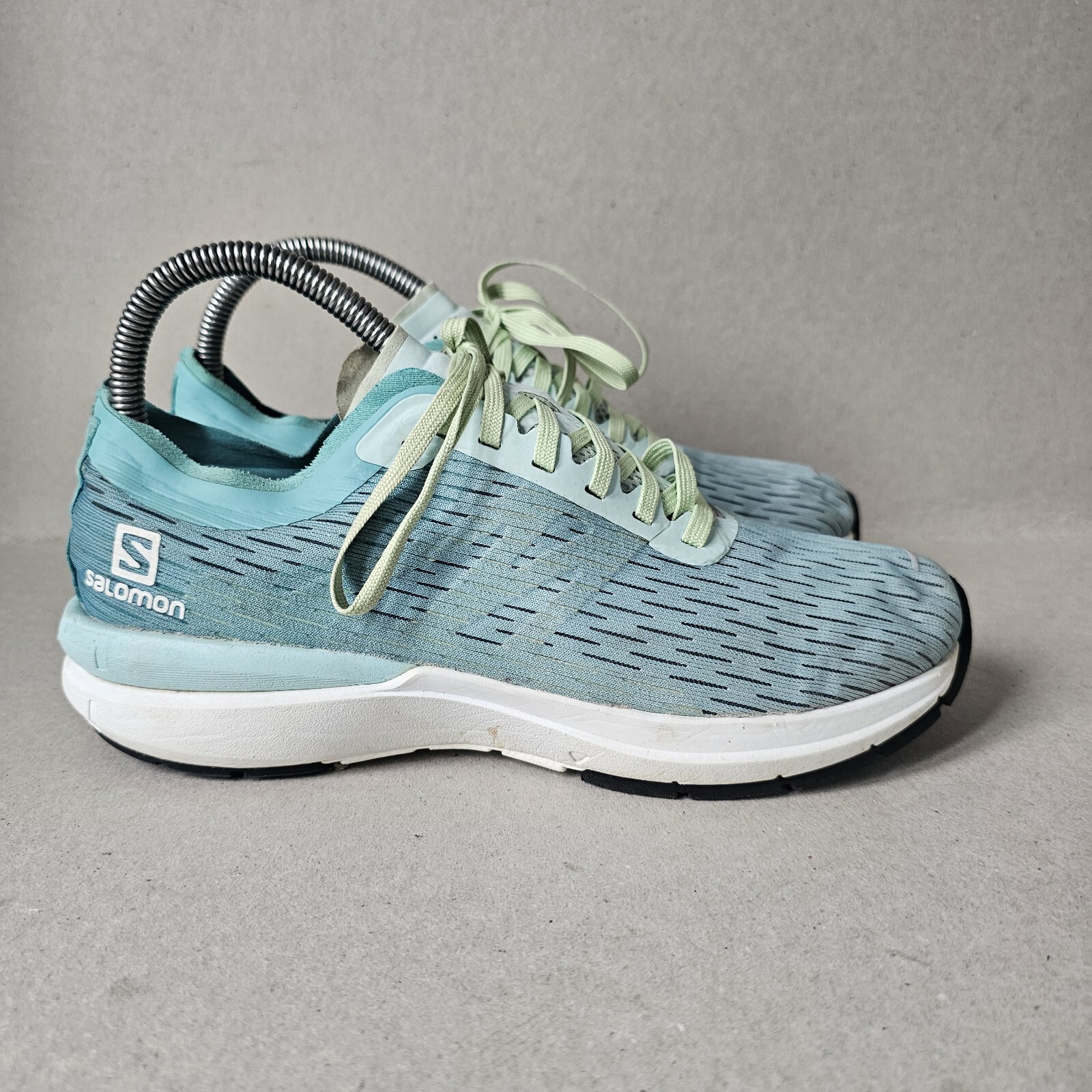 Salomon Sonic 3 Accelerate scarpe da ginnastica yoga corsa verde da donna a rete UK5 EU38