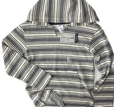 Tommy Bahama Hoodie Kids Sz M 7/8 Baja Sweatshirt Pullover Striped NWT