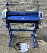 Sky DSB Skylam Office-720 Heated Roller Roll Blue Laminator 220 Volt w/ Stand
