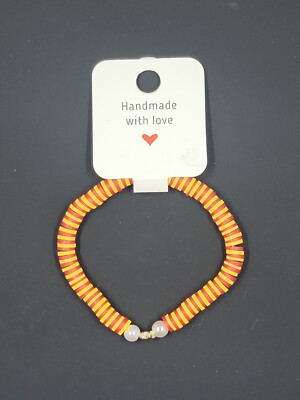 Zolaff Game Day Team Bracelet Handmade By Zoe Clay Bead College And Pro Colors
