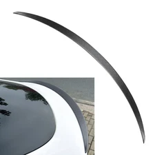 Trunk Spoiler Wing Rear ABS For Tesla Model Y 2020-2023 Matte Carbon Fiber Black