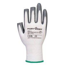 Fingerless Grip Gloves Grip 13 Nitrile 3 Fingerless Glove