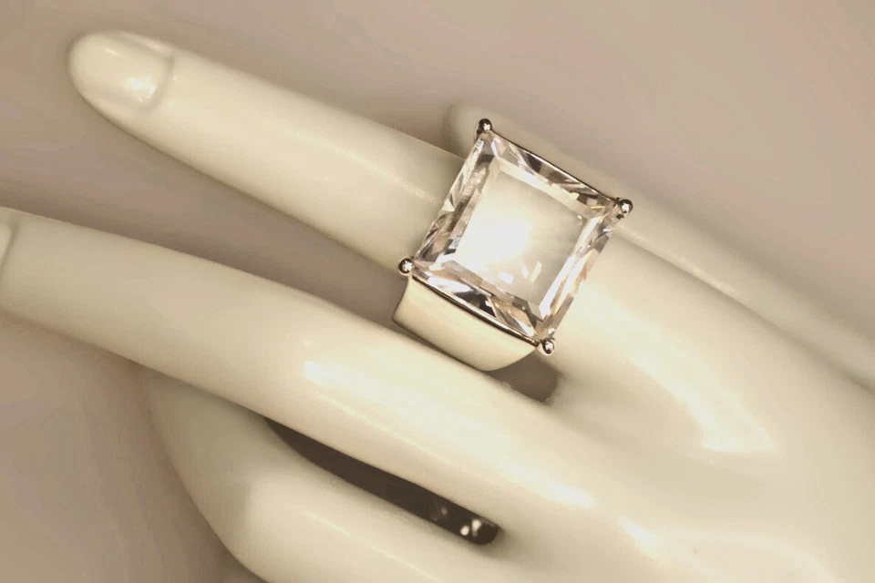 Thomas Sabo Vintage Ring Cocktailring silber weiß TR1485-1-066, Gr.56 - Bild 2 von 4