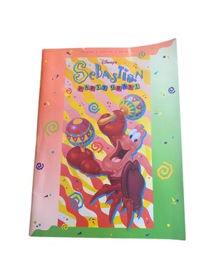 Sebastian Party Gras! Piano Vocal Guitar Sheet Music 12 Songs Disney