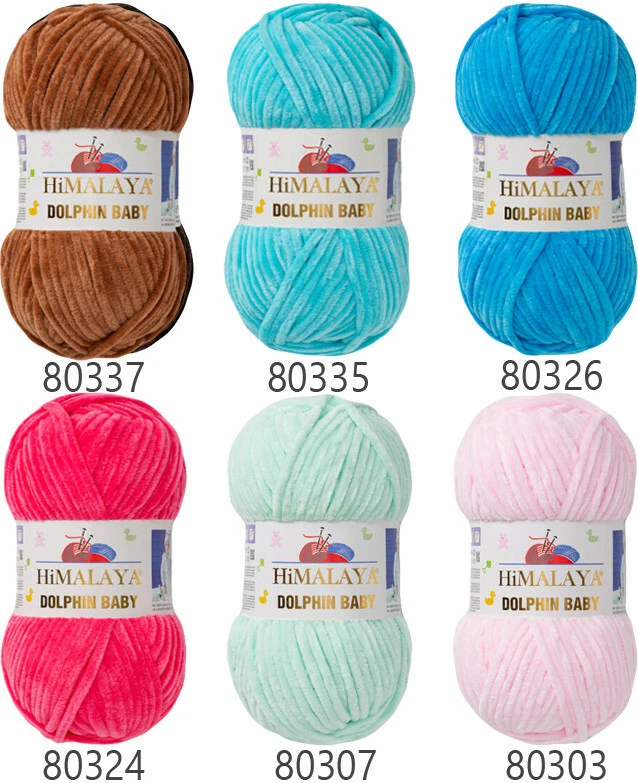 3 Skeins !!! Himalaya Dolphin Baby - Knitting - Yarn - Wool (choose colors  tex)