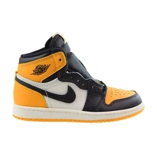 Air Jordan Retro 1 High OG (PS) Little Kids' Shoes Taxi-Black-Sail AQ2664-711