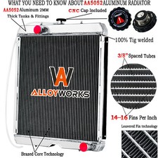 Radiator For Case 430 450 420 440 410 / New Holland L180 L175 L185 C175 87013856