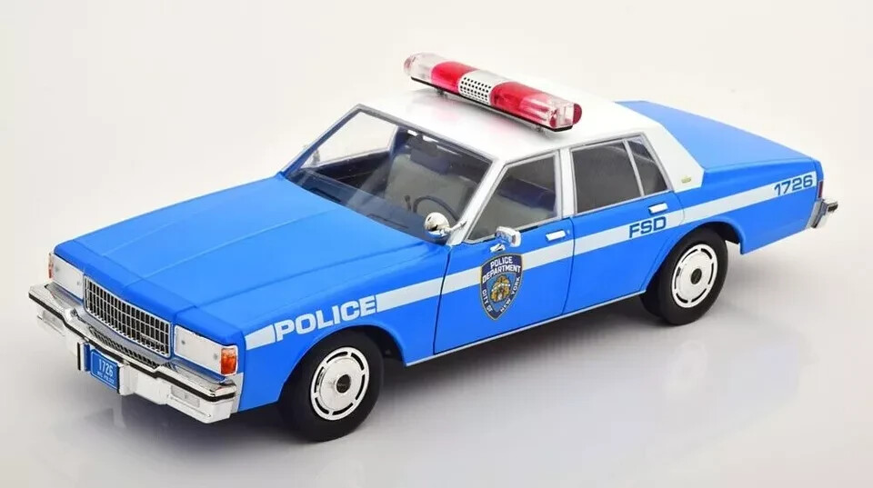 CHEVROLET CAPRICE POLICE NEW YORK CITY DEPARTMENT 1990 to 1/18