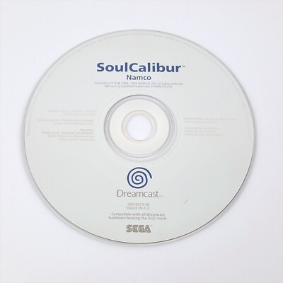 La Fabbrica Dei Sogni Gioco SoulCalibur Per Sega Dreamcast - Versione PAL Europea, Nuovo E Sigillato Soul Calibur 3 Ps2