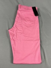 Greyson Amagansett Golf Pants Trousers 32 x 34 Pink River Dolphin NWT MSRP 188