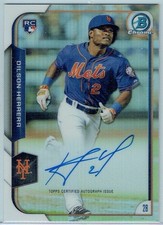 2015 BOWMAN CHROME ROOKIE AUTOGRAPHS REFRACTORS #BCARDH DILSON HERRERA #482/499