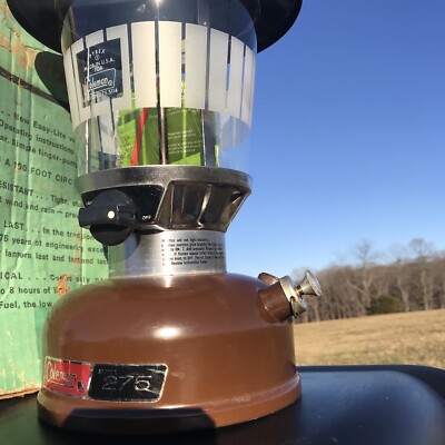 Vintage 1978 Unfired Coleman Model 275 Lantern USA for sale online
