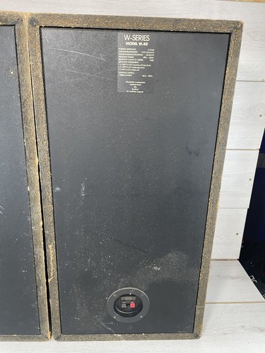 Altavoz de 3 vías vintage Wharfedale serie W-40, 125 vatios hecho en Inglaterra - Imagen 20 de 24