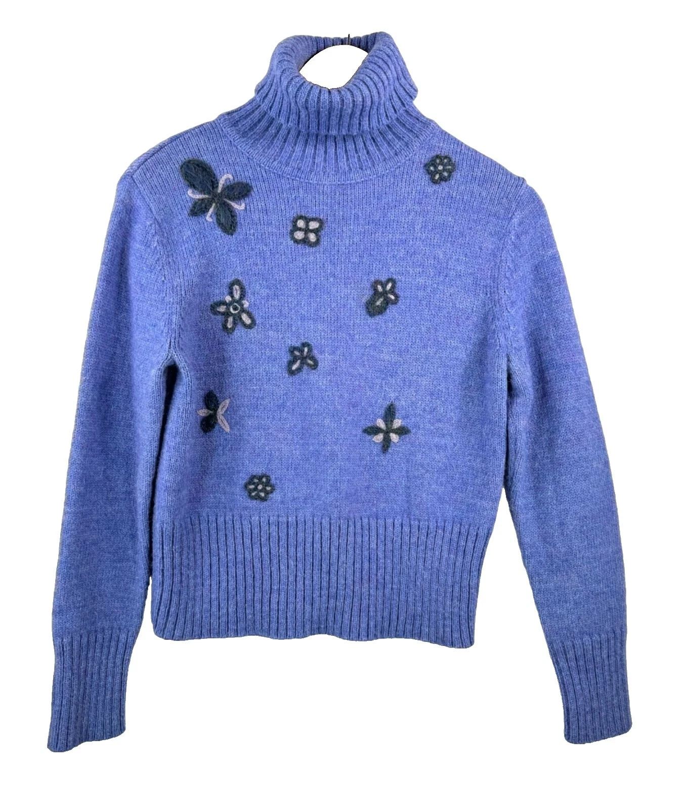 Suéteres de lana floral para mujer Ann Taylor