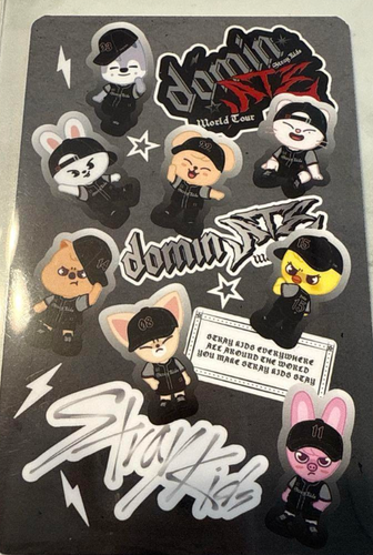 Stray Kids dominATE POP UP JAPAN 10,000yen Purchase Benefit Official Photo card - Picture 30 of 37