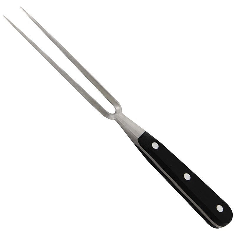 Forchettone BBQ Maglio Nero VV120 | 20cm Forgiato per Griglia e Arrosto