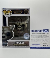 Bradley Cooper AUTOGRAPH Signed Rocket - Guardians Of The Galaxy Funko Pop ACOA