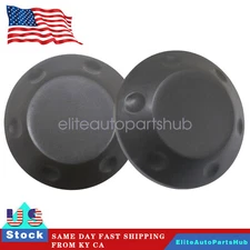 Right+Left Front Bumper Fog Light Lamp Hole Cover For Nissan Frontier & Xterra