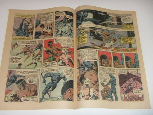 Jungle Action #8 VF Black Panther Origin 1974 Marvel Comics Key Issue Bronze Age - Picture 8 of 11
