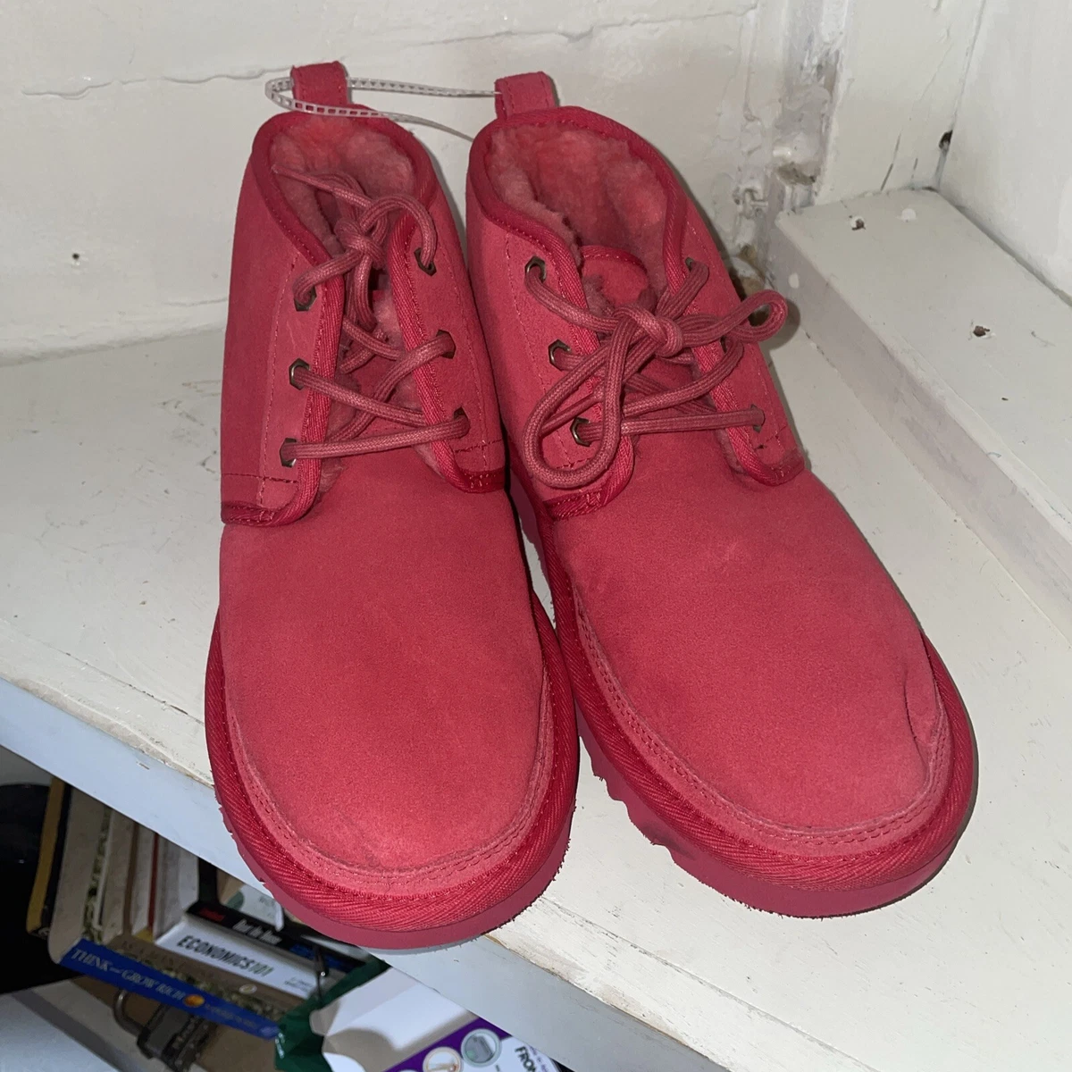 Pink top uggs mens