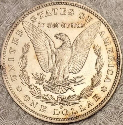 1887-O Morgan Silver Dollar - Looks AU/UNC - TONED BETTER DATE!