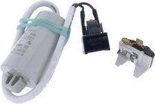 4.7 Ohm 3-Pin PTC Starter/Start Relay QP2-4.7G12 and Overload and Capacitor 