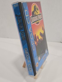 Jurassic Park (Sega CD 1993) CIB Complete w/ Manual & Reg Card + Foam Insert VGC