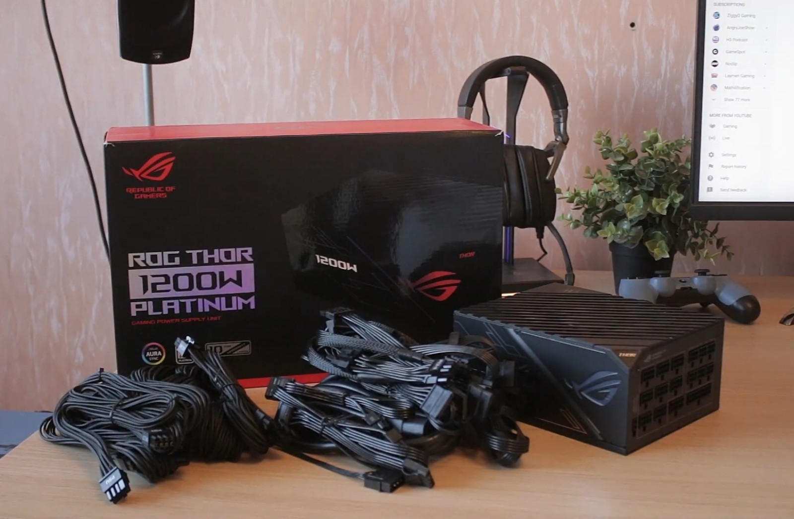 Alimentatore ASUS ROG Thor 1200W Platinum I (ROG-THOR-1200P) | Ottime condizioni