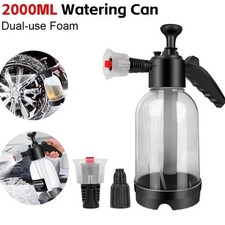 2L Snow Foam Sprayer Bottle – Manual Pump Pressure Lance for Car Wash & Garden C