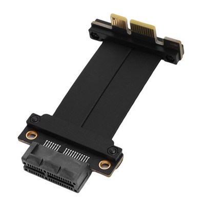 Grafikkarten-Verlängerungskabel PCIE 4.0 Riser-Kabel 16GT/s 2GB/s 180° Vollgesch