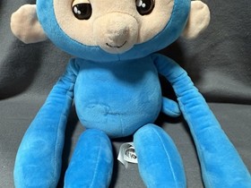 2018 FINGERLINGS HUGS PLUSH MONKEY BORIS BLUE SENSORY TOY INTERACTIVE WOWWEE