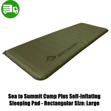 "Sea to Summit Camp Plus Self-Inflating Sleeping Pad - Rectangular Size: Large "