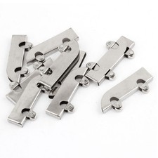 10pcs Stainless Steel Silver Tone Cupboard Closet Glass Sliding Door Roller