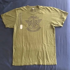 Metal Gear Solid "Les Enfants Terribles" T-shirt w/ Dog Tag by Fangamer - RARE!