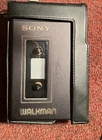Sony WM-3 Walkman Portable Cassette Player Black with Battery Case & Belt Clip
