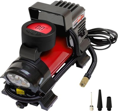 EPAuto 12V Portable Digital Tire Inflator Air Compressor Pump