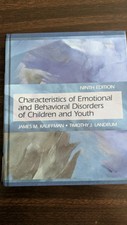 CHARACTERISTICS OF EMOTIONAL/ BEHAVIORAL DISO...