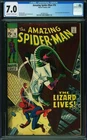 AMAZING SPIDER-MAN  # 76   CGC 7.0     "LIZARD" 4679812011