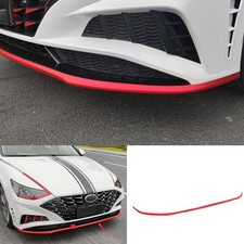 Fit For Hyundai Sonata 2020-2023 Red Sticker Front Bumper Bottom Protector Strip