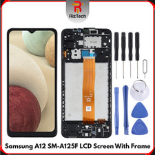 For Samsung Galaxy A12 2020 SM-A125F LCD With Frame Display Screen -UK Stock