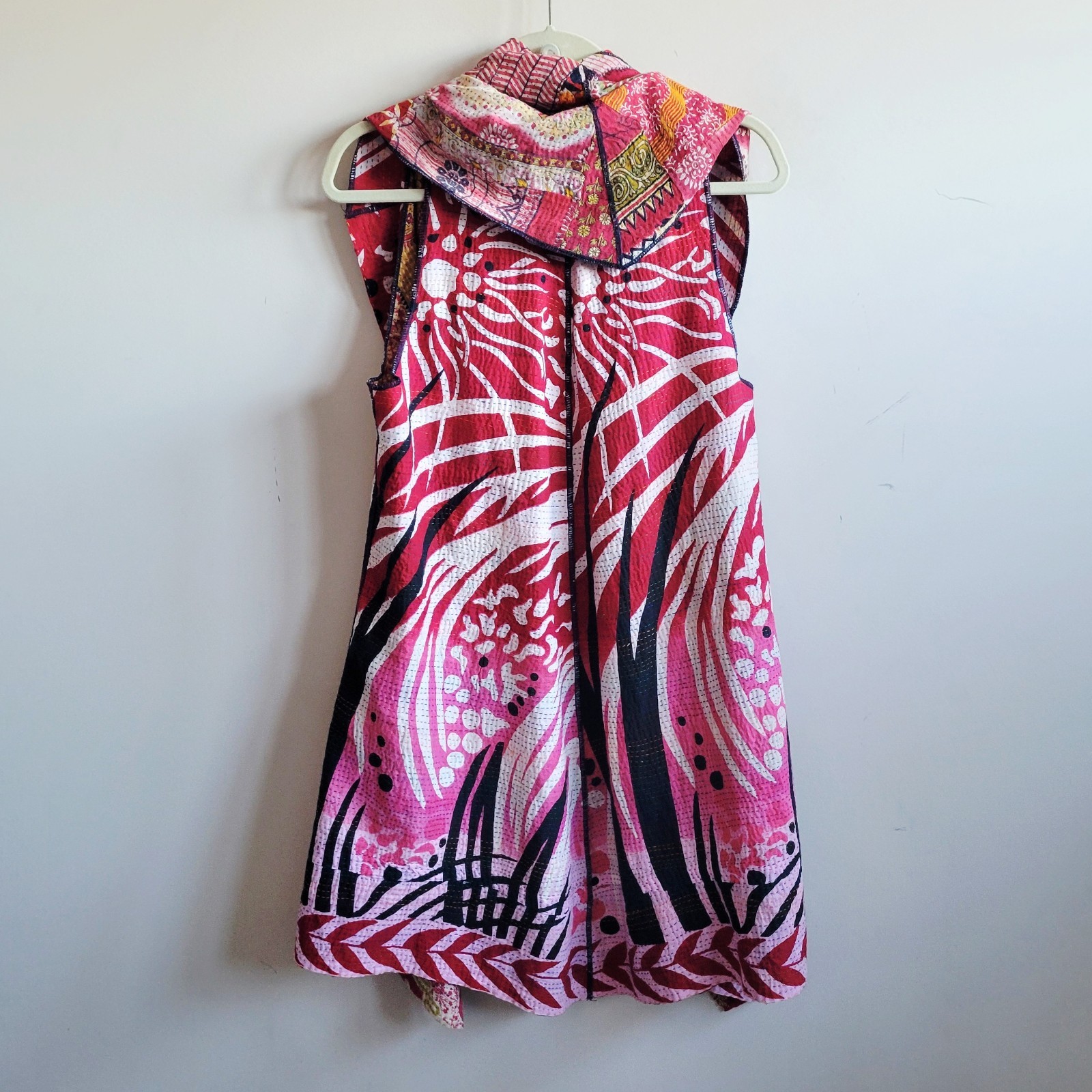 Mieko Mintz Kantha Patchwork Reversible Cotton Wo… - image 7