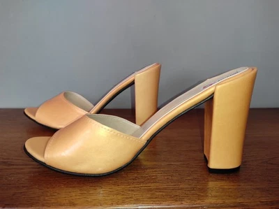Neuheit Handmade latex sandalen metalic Farben Absatz 11cm block  41-47 Polen - Bild 1 von 4