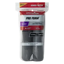 Wooster Rr308-6-1/2 6-1/2" Mini Paint Roller Cover, No Nap Nap, Foam