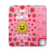 Flintts Mouth Watering Mints - Strawberry Magic - F-Strength 225 -Dry Mouth Mint