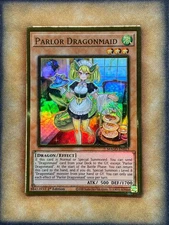 Yugioh Parlor Dragonmaid MAGO-EN023 Gold Rare 1st Ed NM