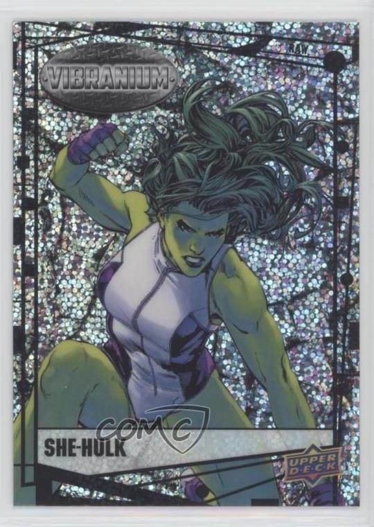 2015 Upper Deck Marvel Vibranium Raw Vibranium She-Hulk #52 09k3